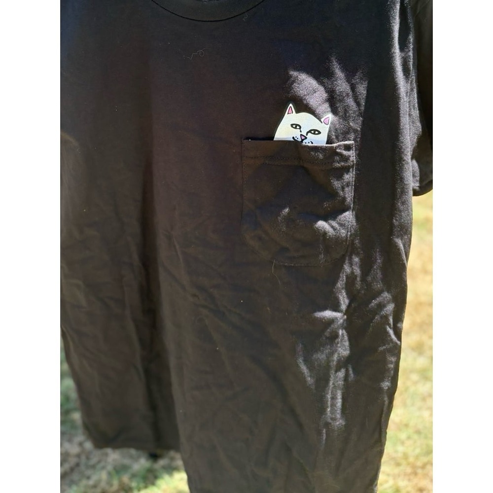 NWOT adult RipNDip black T-shirt size SMALL.